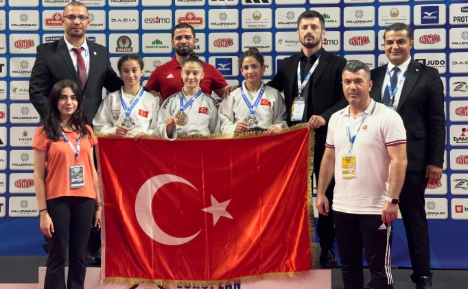 Milli judocular, Avrupa mitler ampiyonas'nda 3 madalya kazand